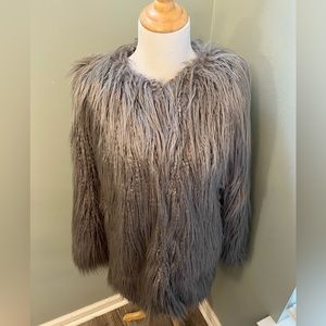 Kate Spade XXS Faux Fur Jacket